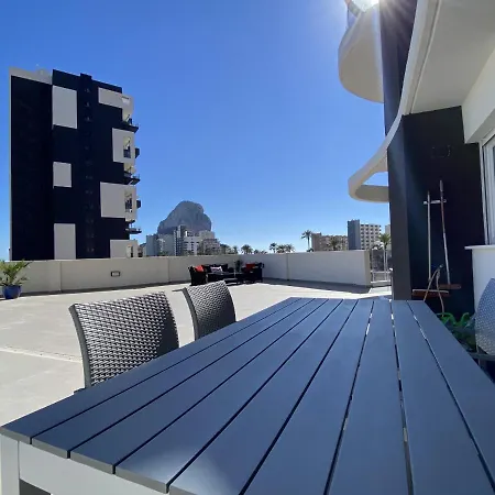 Impresionante Con Terraza De 100 M2 * Кальпе